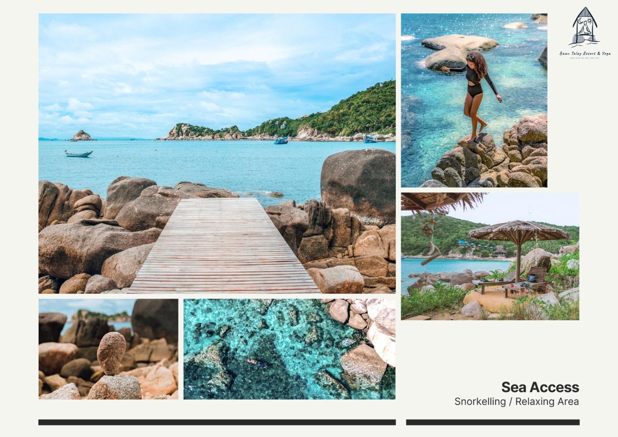 Baan Talay Resort & Yoga Ко Тао Екстериор снимка